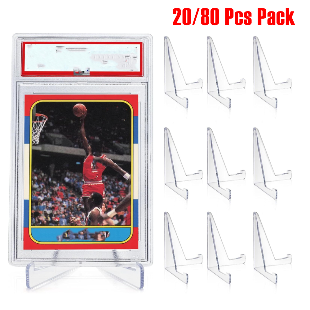 Photography Awards - 20/80PCS Trading Card Display Stands Clear