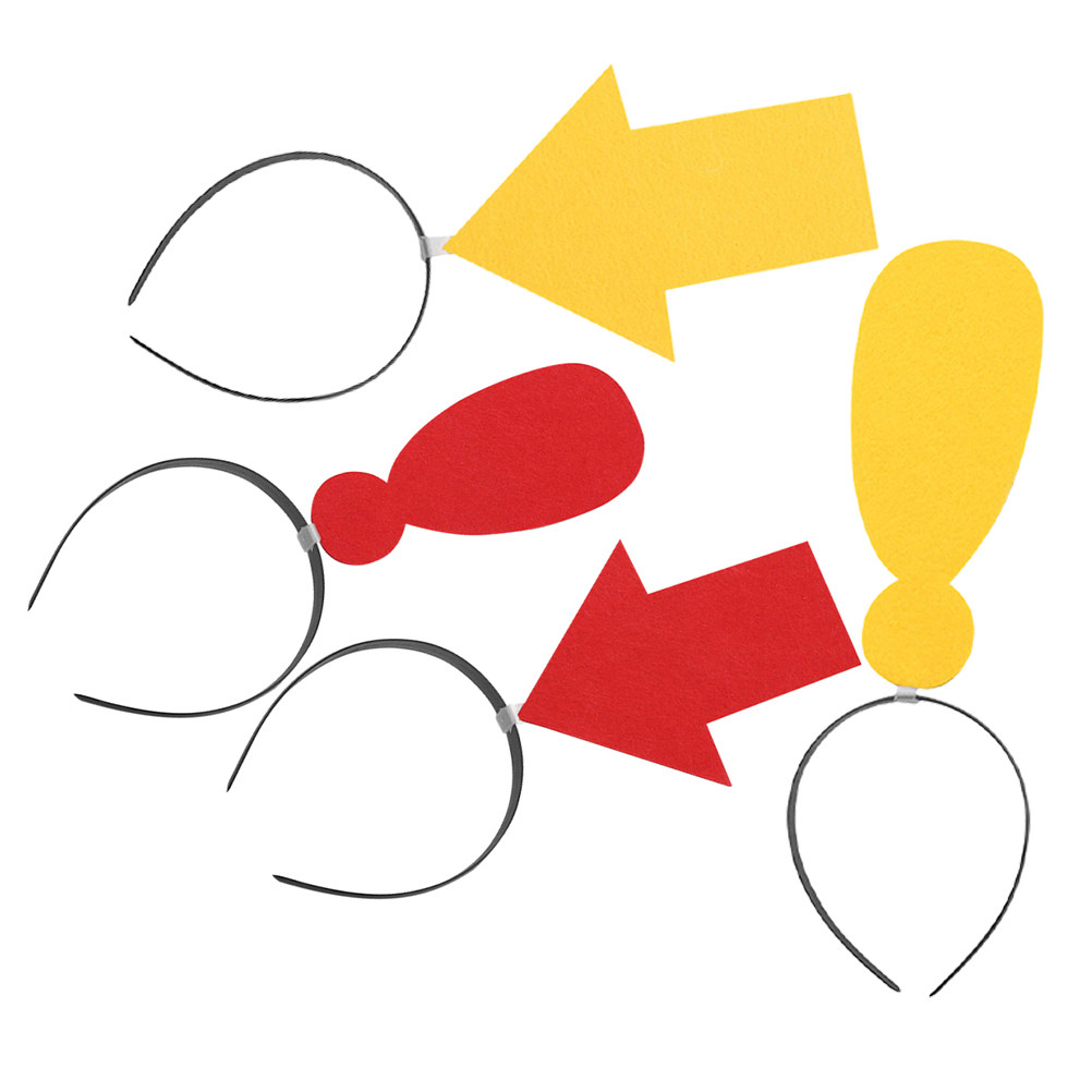 Photography Questions - 4Pcs Lightweight Fun Arrow Question Mark