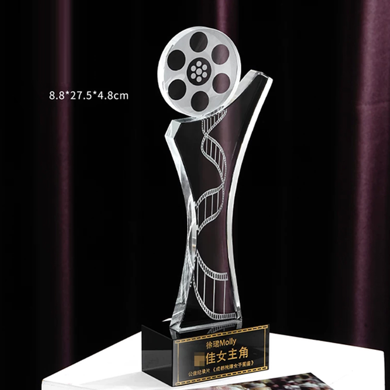Photography Competition - Customized Crystal Trophy, Film Television Photography