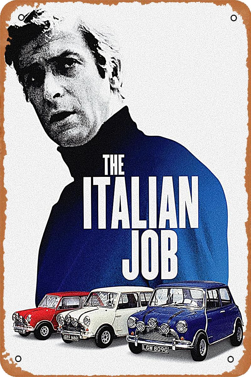 Photography Job - The Italian Job Movie Poster Tin
