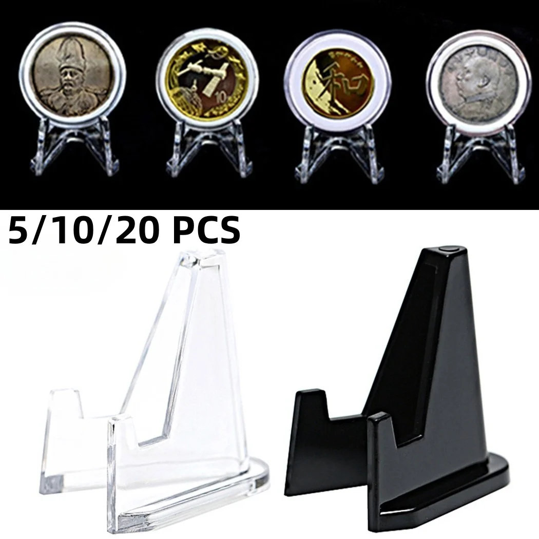 Photography Awards - 5/10/20Pcs Coin Display Easel Holder Acrylic