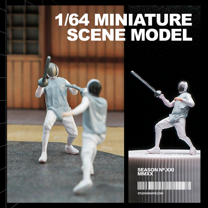 Resin 3D Print  1/64 Fencing C - огляд і ціна Photography Competition