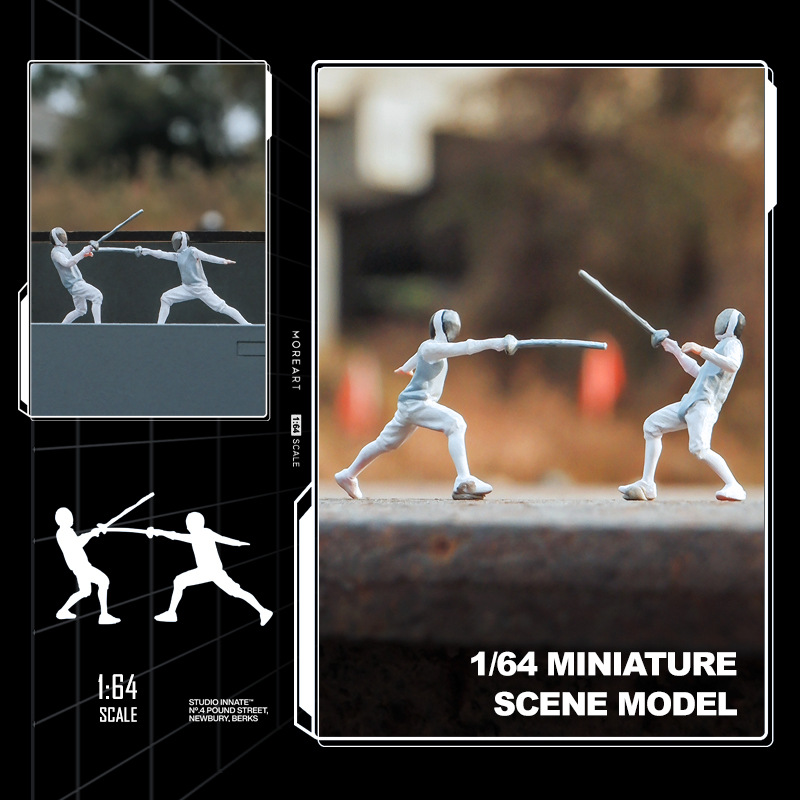 Resin 3D Print  1/64 Fencing C - огляд і ціна Photography Competition