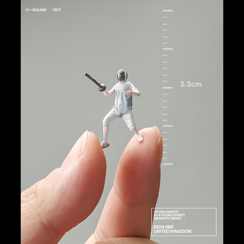 Resin 3D Print  1/64 Fencing C - огляд і ціна Photography Competition