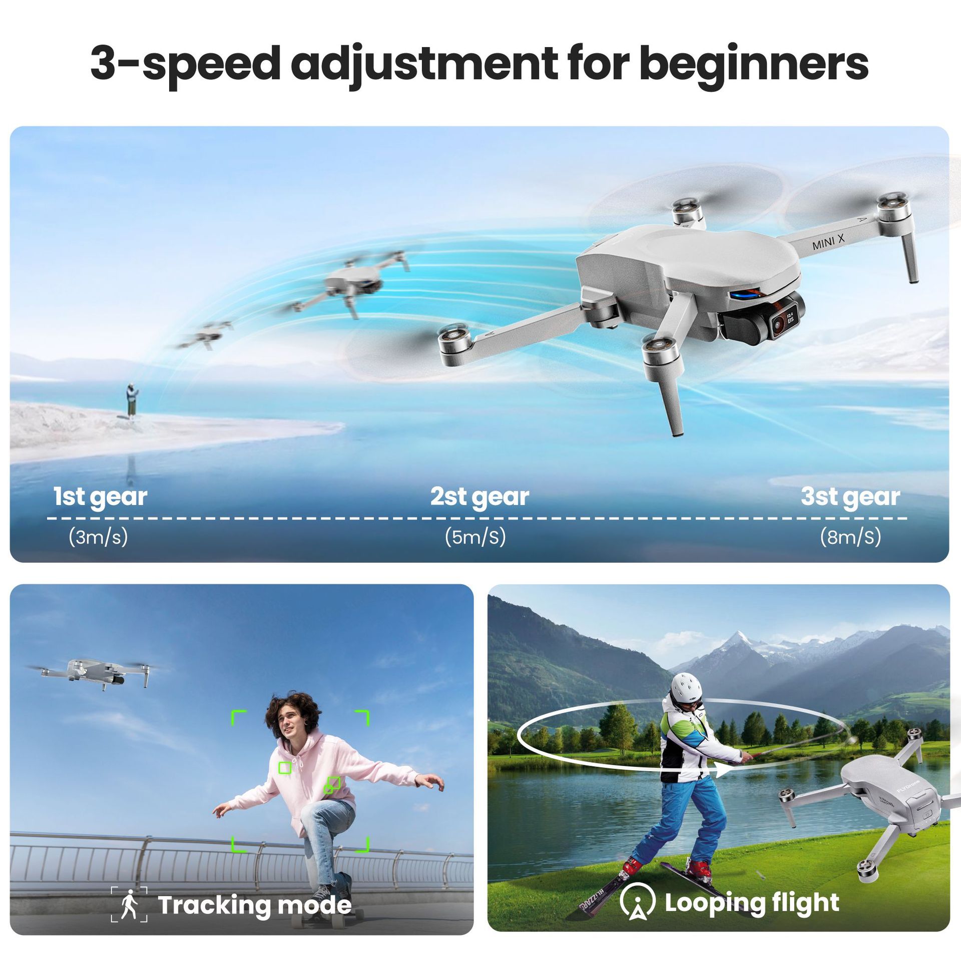 4K HD Aerial Drone, RC Quadcop - огляд і ціна Photography High Key