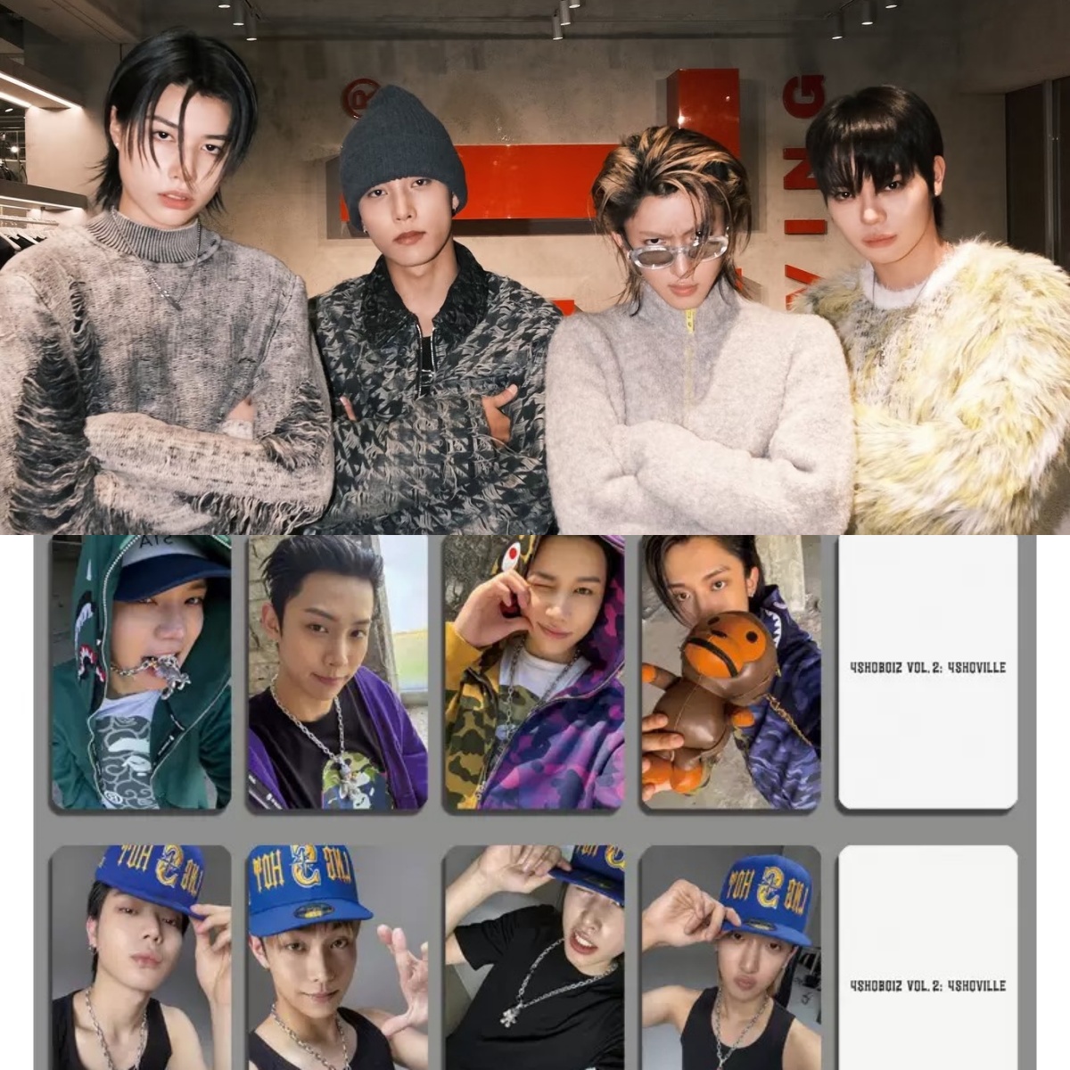 4PCS Kpop Hot Boy Group LNGSHO - огляд і ціна Photography Portfolio