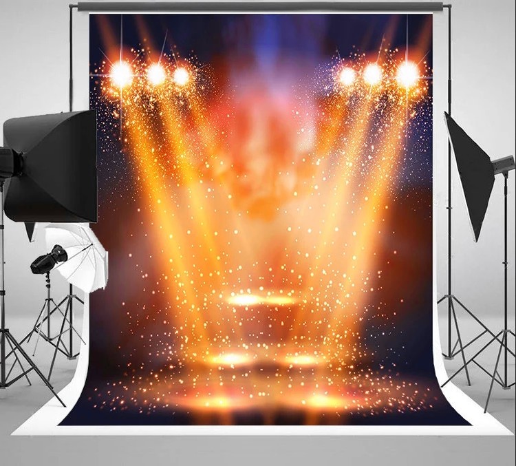 dj gold led stage bokeh neon l - огляд і ціна Photography Awards