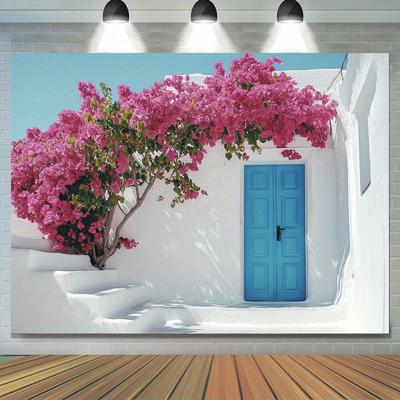 Colorful Santorini Street Scen - огляд і ціна Photography Urban