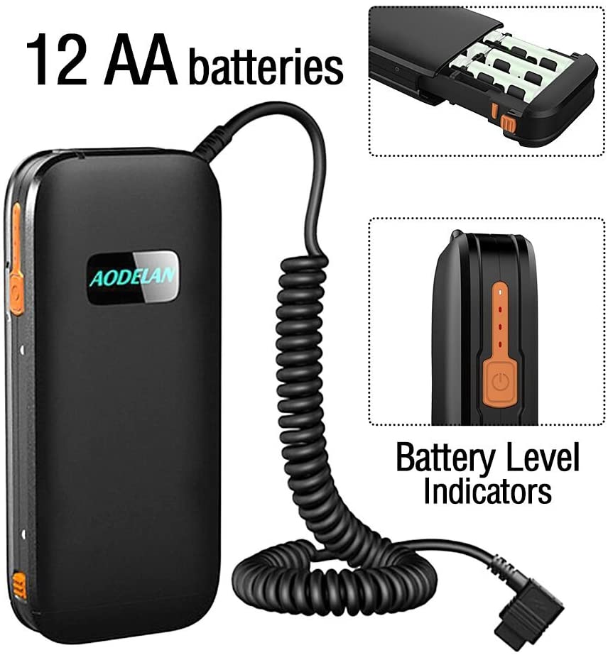 AODELAN External Flash Battery - огляд і ціна Speedlite Flash External