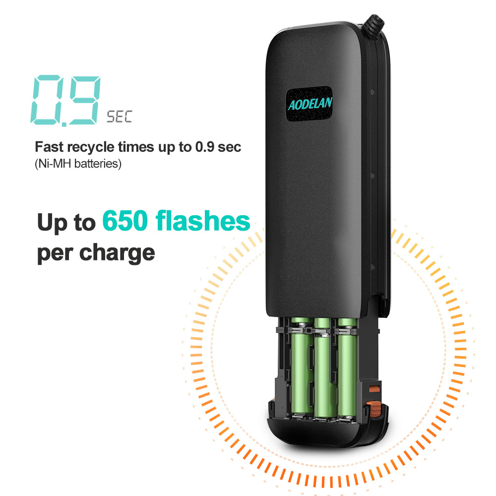AODELAN External Flash Battery - огляд і ціна Speedlite Flash External