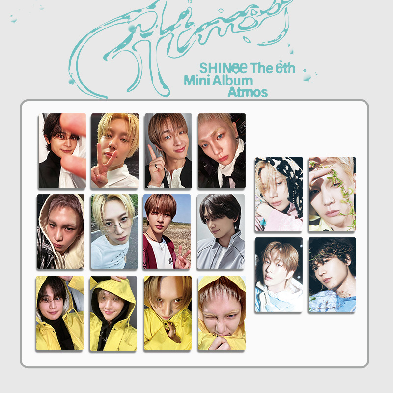 4Pcs/Set Idol SHINEE New Album - огляд і ціна Photography Portfolio