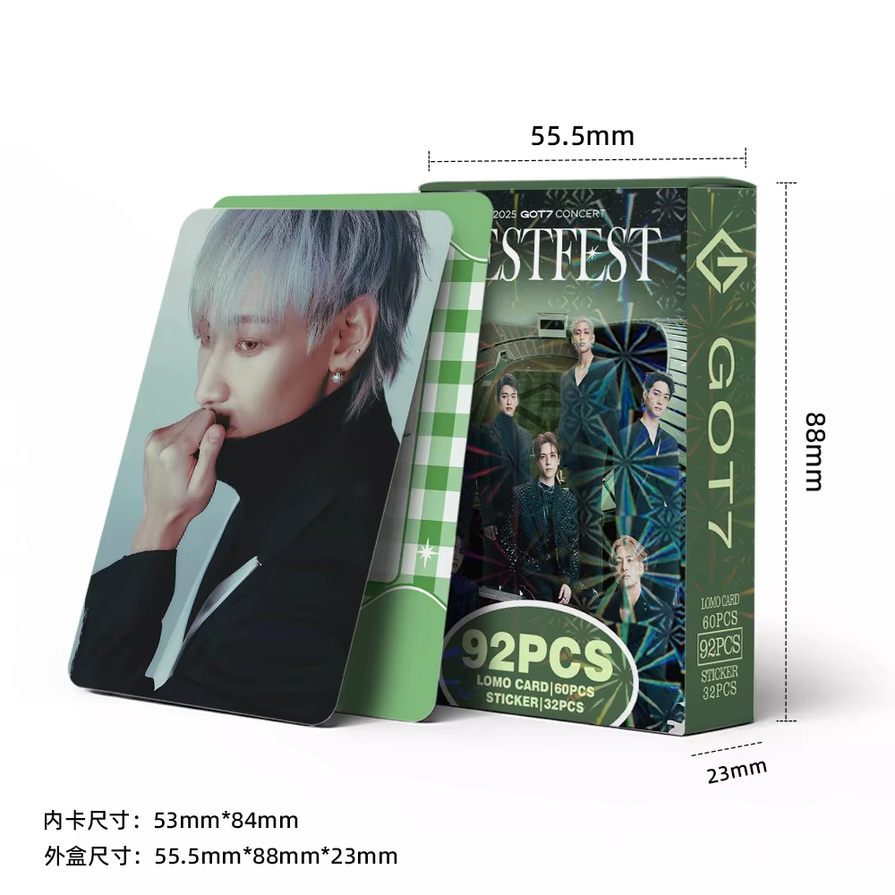92Pcs/Set GOT7 Idol Boy New Al - огляд і ціна Photography Portfolio