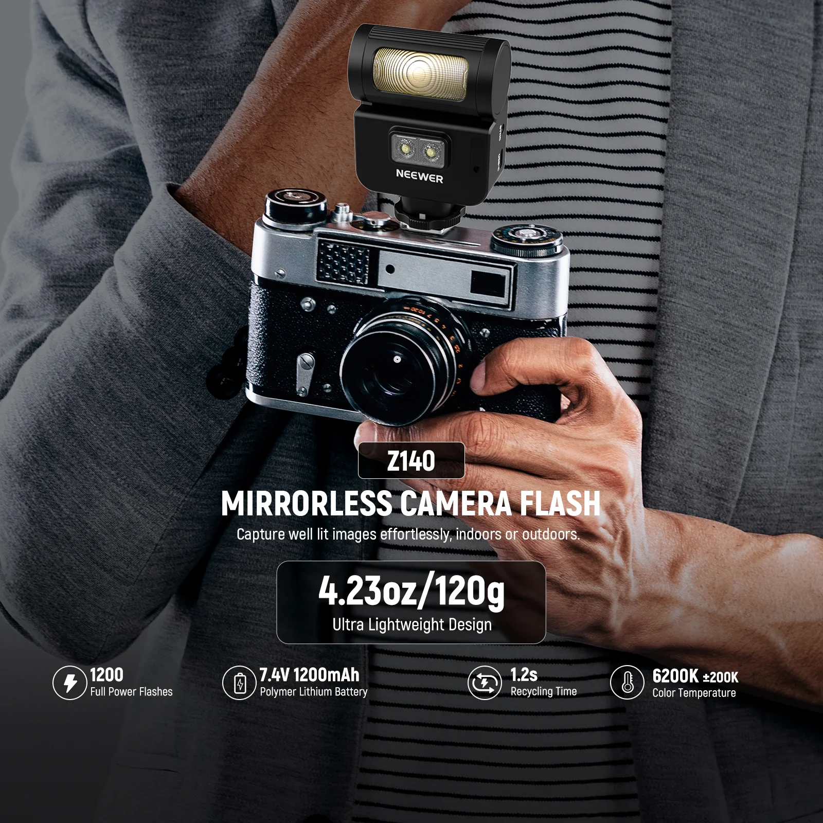 NEEWER Z140 16Ws Compact Mini  - огляд і ціна Speedlite Flash External