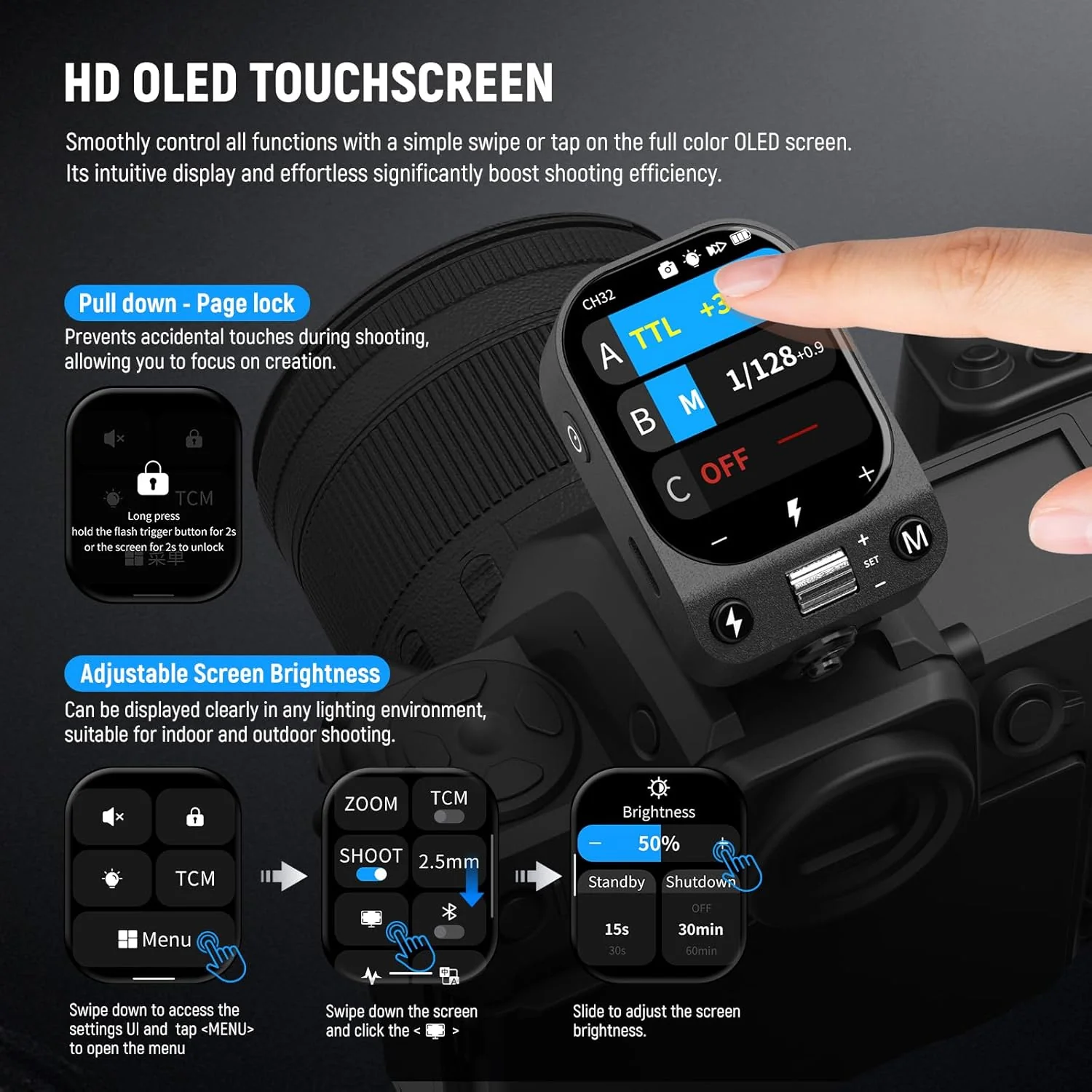 NEEWER QZ TTL Wireless Flash T - огляд і ціна Speedlite Flash External