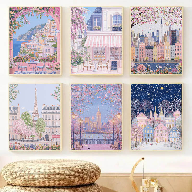 1pc Modern Cityscape Travel Mu - огляд і ціна Photography Architecture