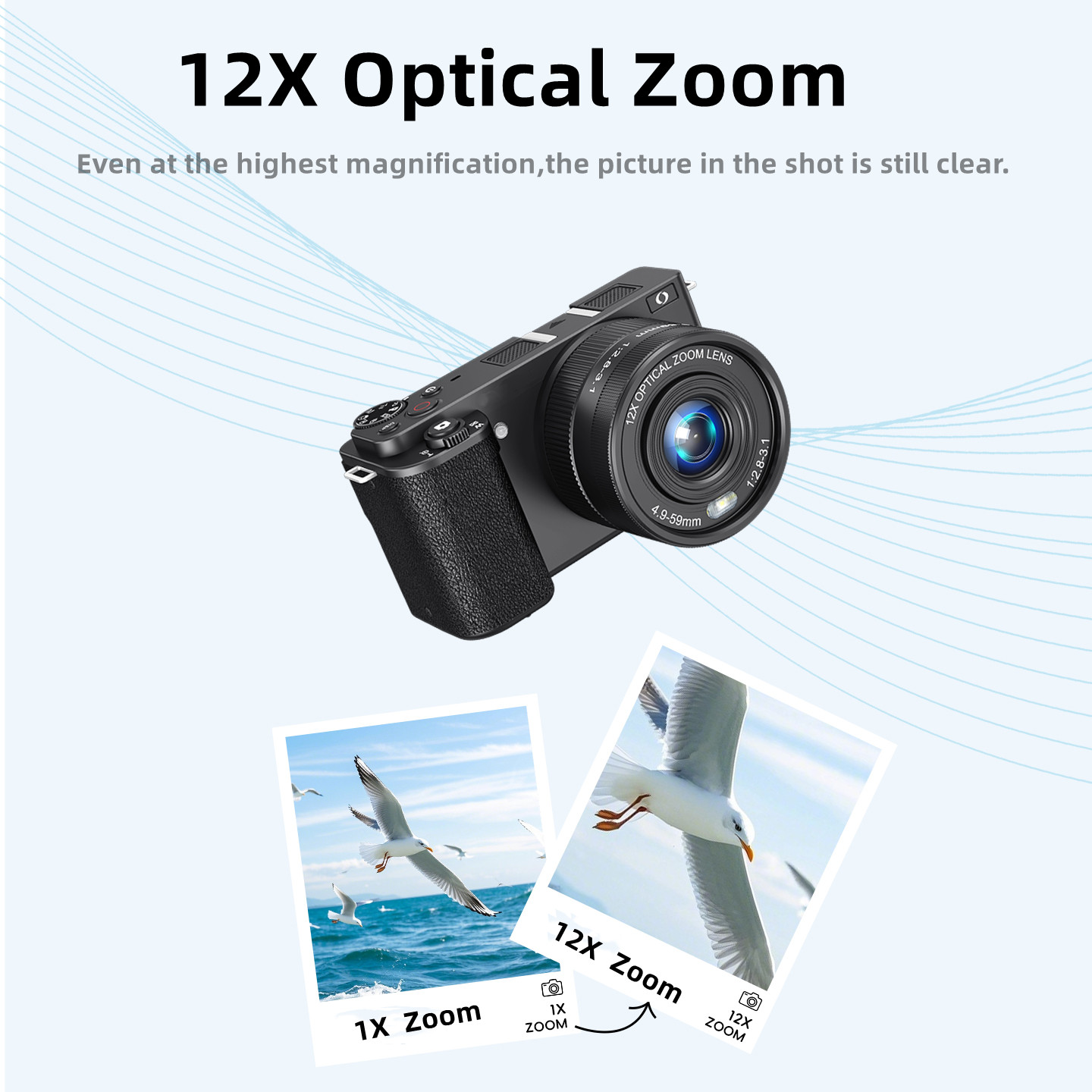 4K 64MP Digital Camera for Pho - огляд і ціна Photography Nature Images