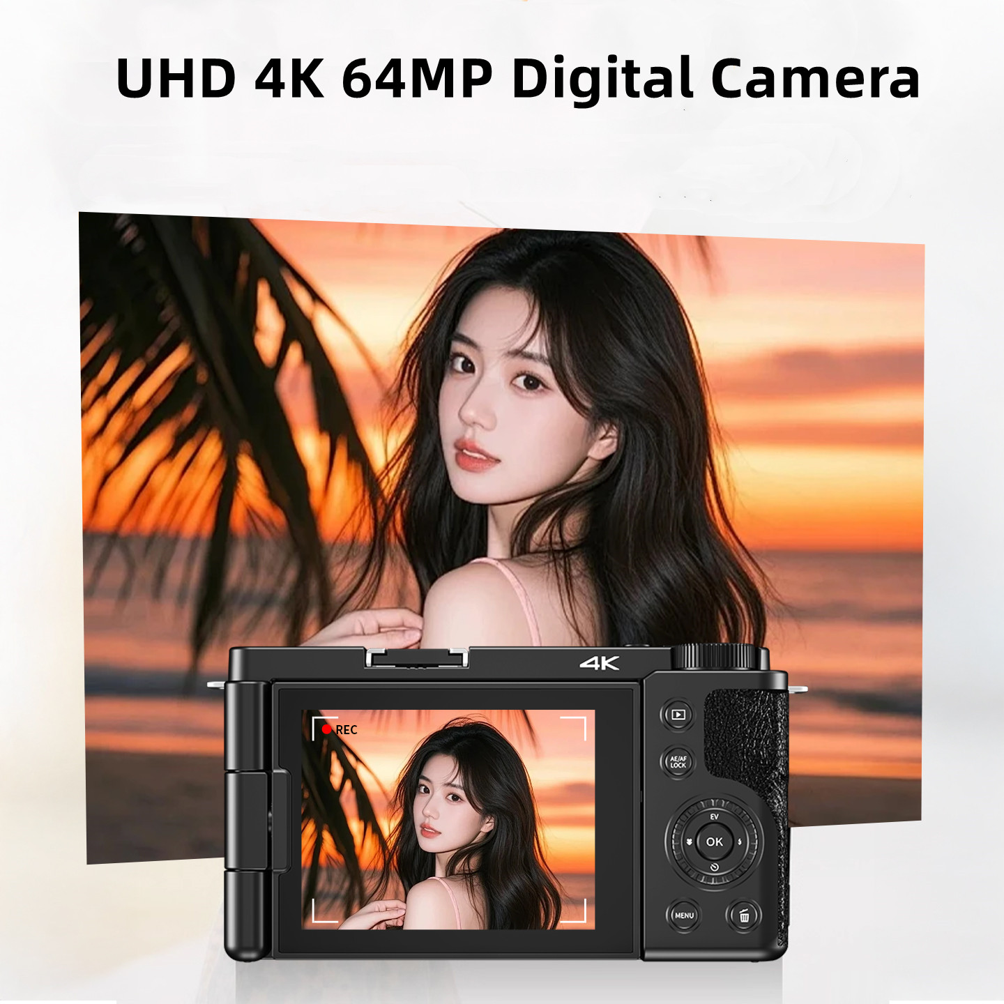 4K 64MP Digital Camera for Pho - огляд і ціна Photography Nature Images