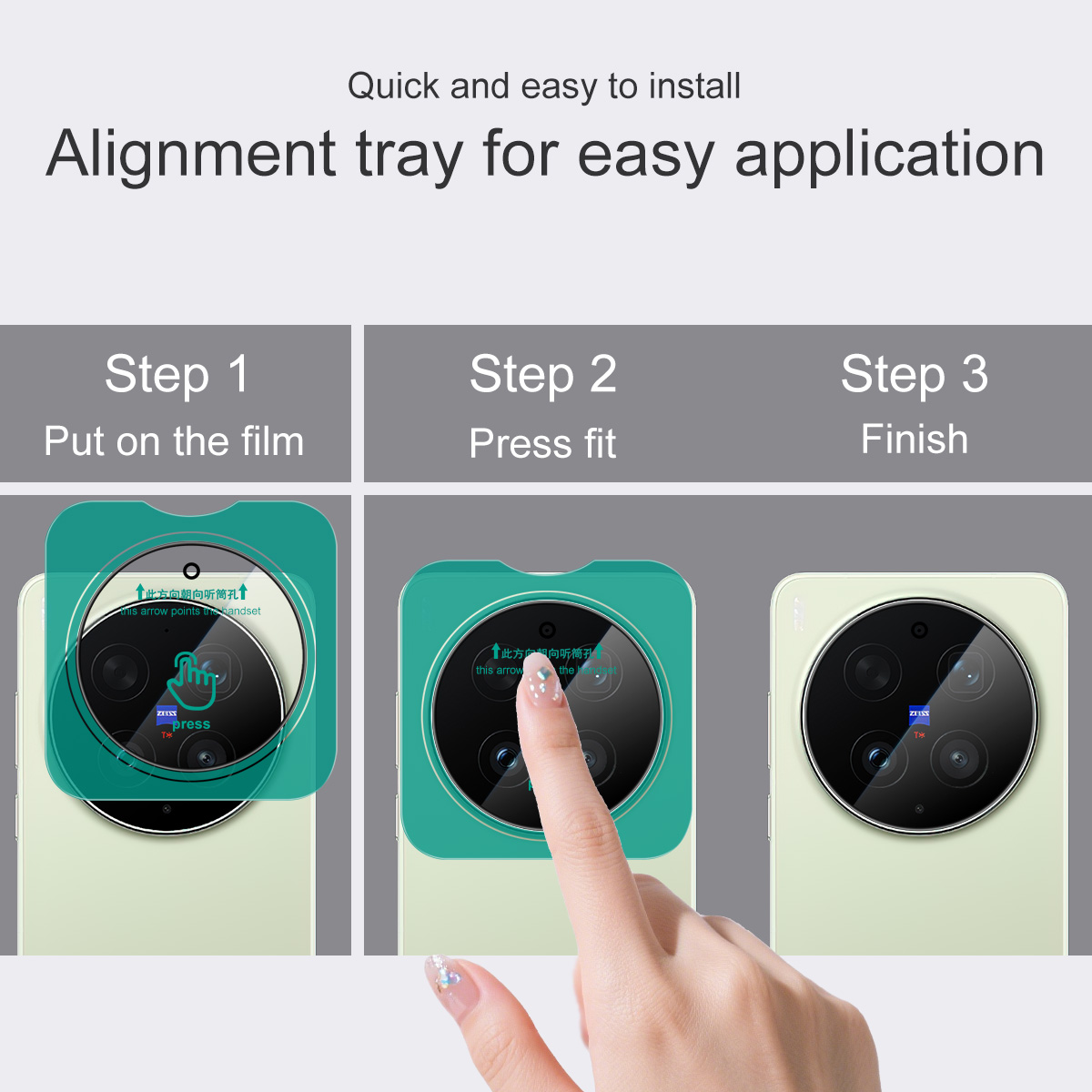 IMAK Lens Glass for Vivo X300  - огляд і ціна Photography Kit Vivo X300