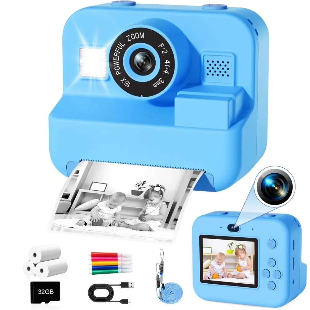 Kids Camera Instant Print 32G  - огляд і ціна Photography Nature Images