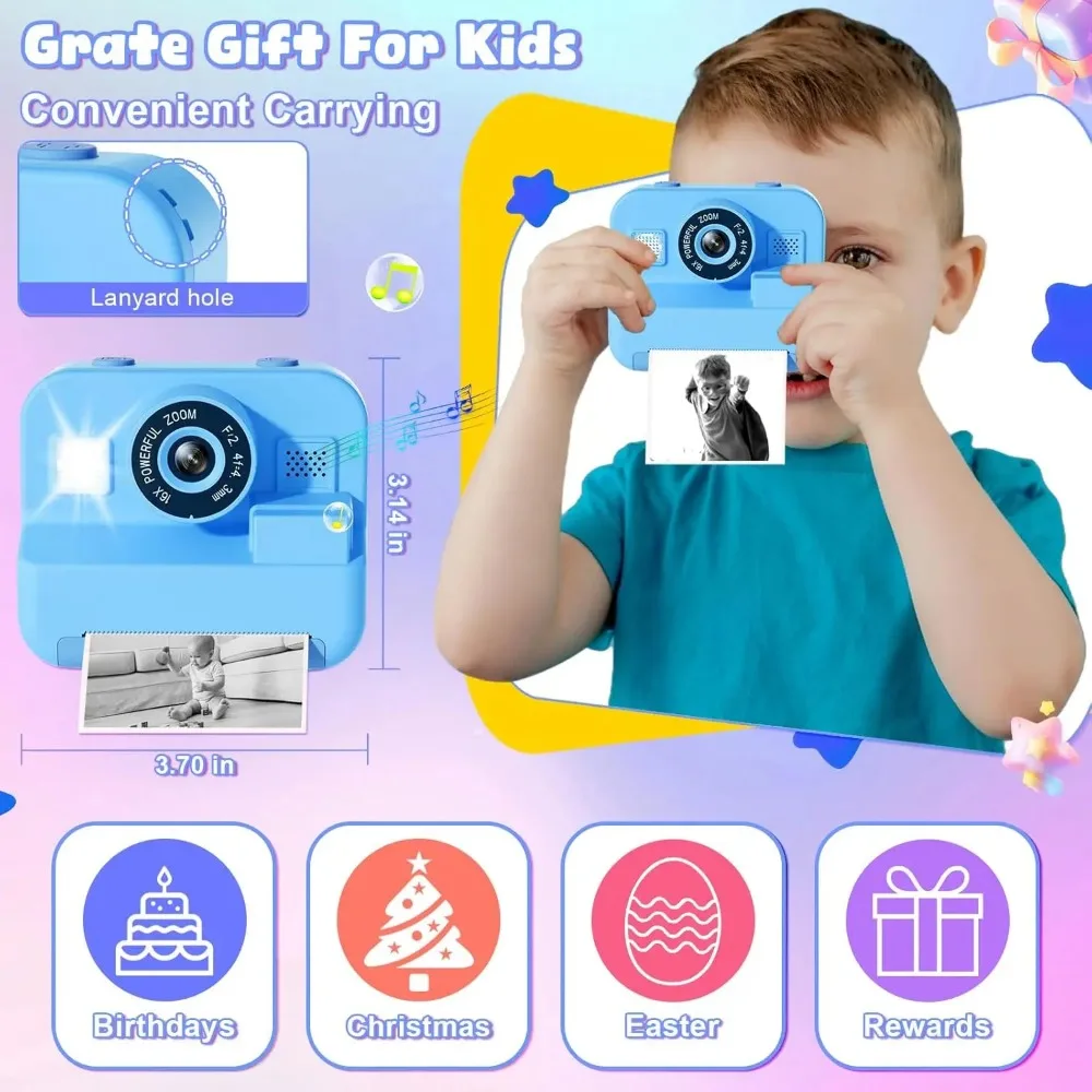 Kids Camera Instant Print 32G  - огляд і ціна Photography Nature Images