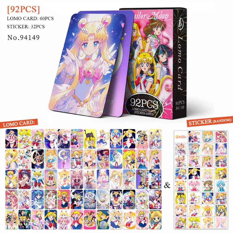 92pcs Sailor Moon New Lomo Car - огляд і ціна Photography Portfolio