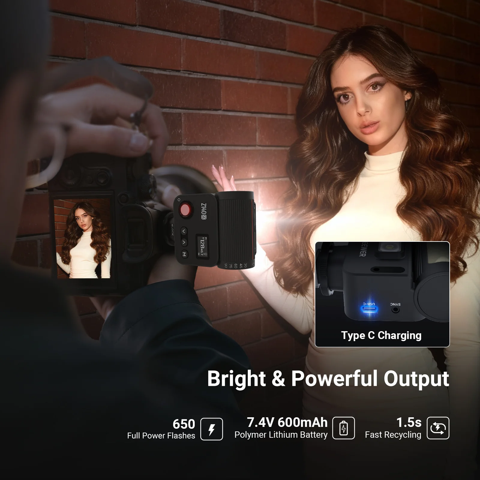 NEEWER Z140SE Compact Mini Por - огляд і ціна Speedlite Flash External