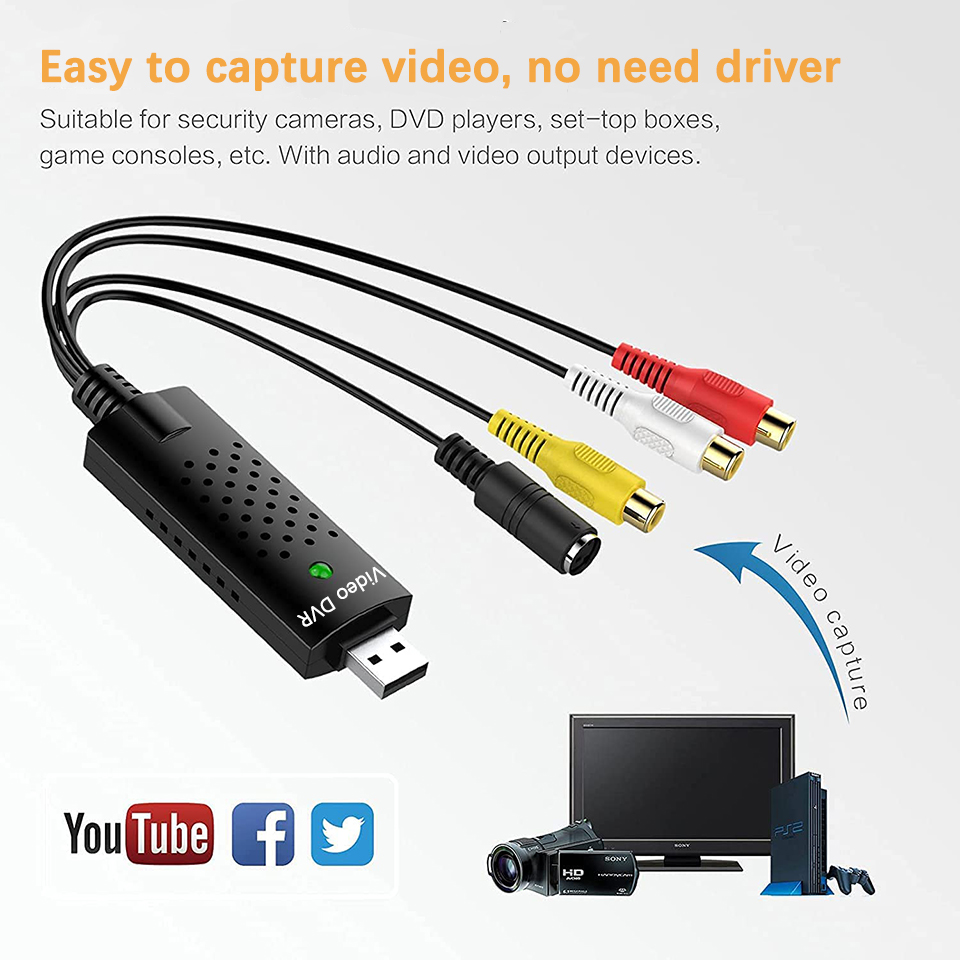 USB Video Capture Card Easy Ca - огляд і ціна Photography Digital