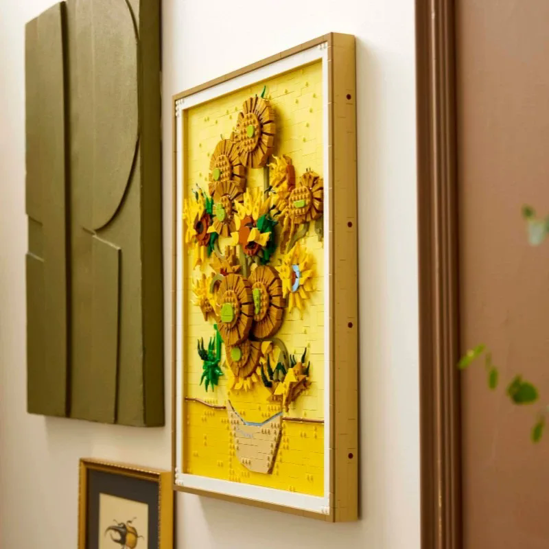 New MOC 3D Sunflower Painting  - огляд і ціна Photography Architecture