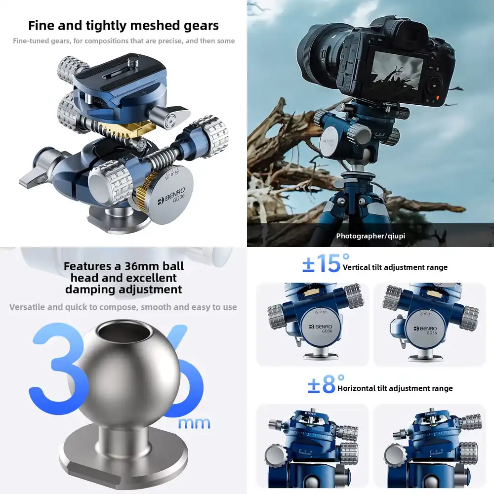 BENRO GD36PT Aluminum 3-Way Ge - огляд і ціна Photography Architecture